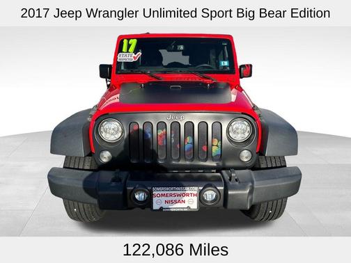 2017 Jeep Wrangler Unlimited Sport