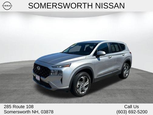 Shimmering Silver Pearl 2021 Hyundai SANTA FE SE