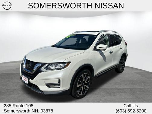 White 2020 Nissan Rogue SL