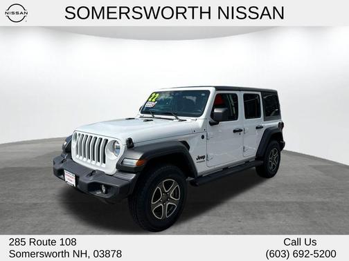 Bright White Clearcoat 2022 Jeep Wrangler Unlimited Sport