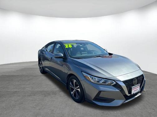 Gun Metallic 2020 Nissan Sentra SV