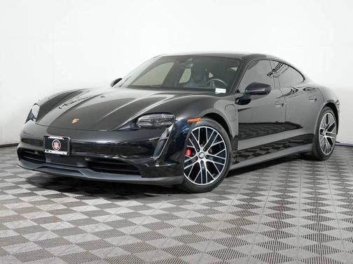 Black 2021 Porsche Taycan