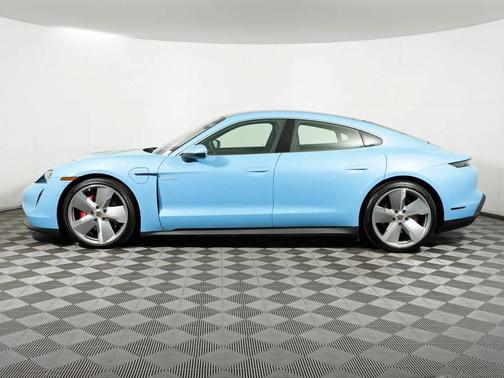 Frozen Blue Metallic 2020 Porsche Taycan