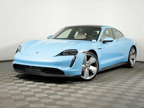 Frozen Blue Metallic 2020 Porsche Taycan