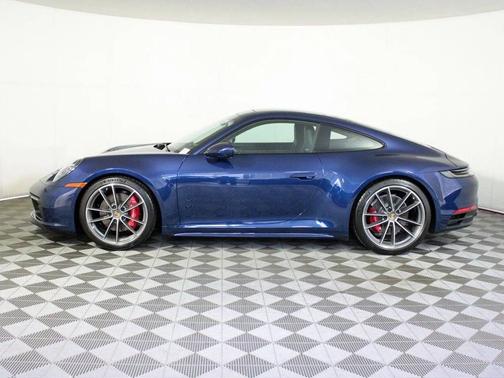 Gentian Blue Metallic 2024 Porsche 911