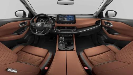 Gray 2026 Nissan Rogue Platinum