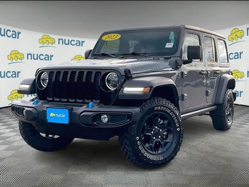 Sting-Gray Clearcoat 2023 Jeep Wrangler 4xe Base