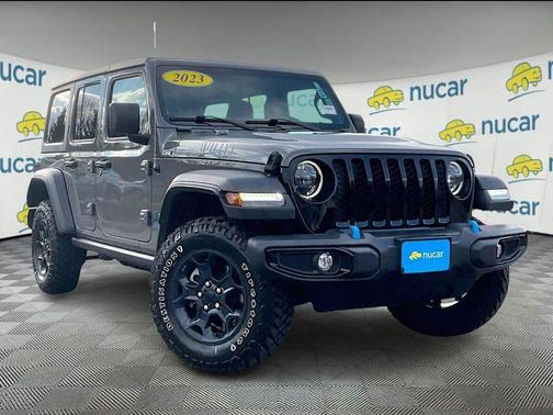 Sting-Gray Clearcoat 2023 Jeep Wrangler 4xe Base