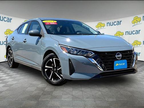 Atlantic Gray Metallic 2024 Nissan Sentra SV