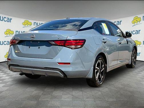 Atlantic Gray Metallic 2024 Nissan Sentra SV
