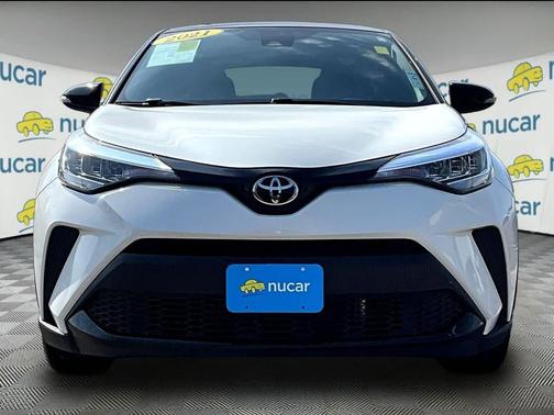 Blizzard Pearl w/Black Roof 2021 Toyota C-HR Nightshade Edition