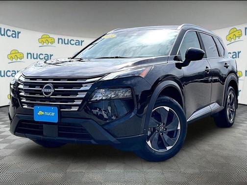Super Black 2025 Nissan Rogue SV
