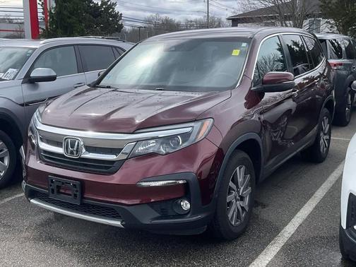 Deep Scarlet Pearl 2021 Honda Pilot AWD EX