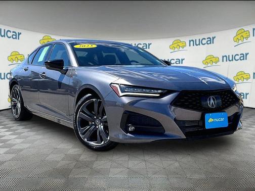 Modern Steel Metallic 2023 Acura TLX A-Spec