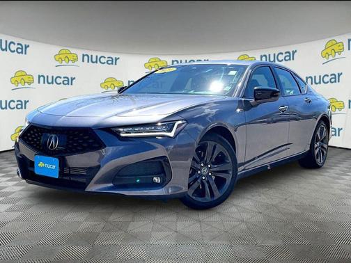 Modern Steel Metallic 2023 Acura TLX A-Spec