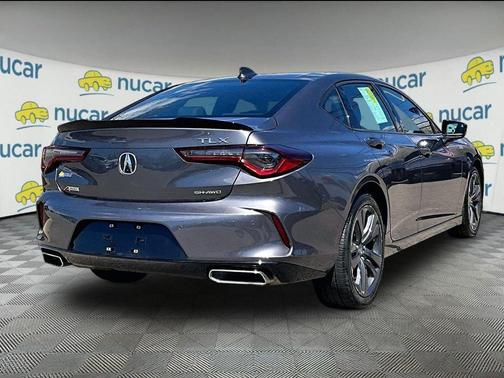 Modern Steel Metallic 2023 Acura TLX A-Spec
