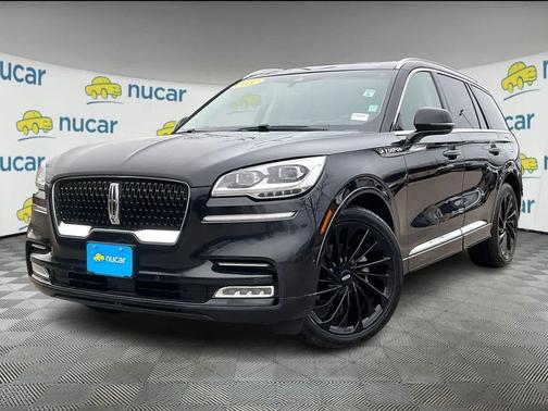Infinite Black Metallic Clearcoat 2022 Lincoln Aviator Reserve AWD