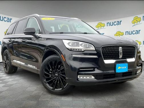 Infinite Black Metallic Clearcoat 2022 Lincoln Aviator Reserve AWD