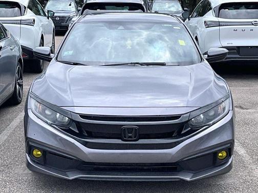 Modern Steel Metallic 2020 Honda Civic Sport