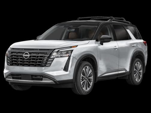 White 2026 Nissan Pathfinder Platinum