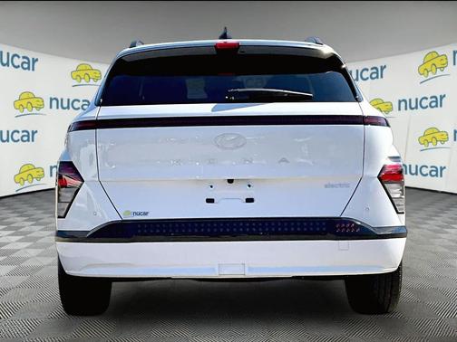 Atlas White 2024 Hyundai KONA EV Limited