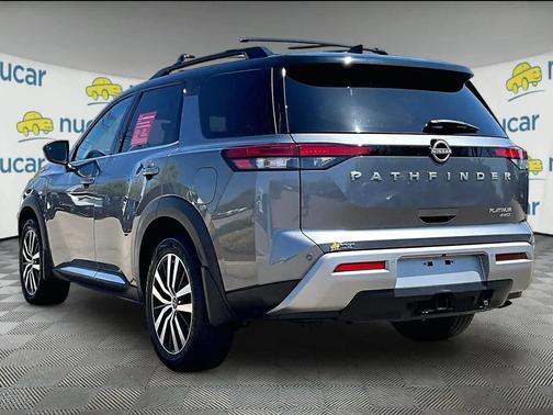 Gun Metallic/Super Black 2023 Nissan Pathfinder Platinum 4WD