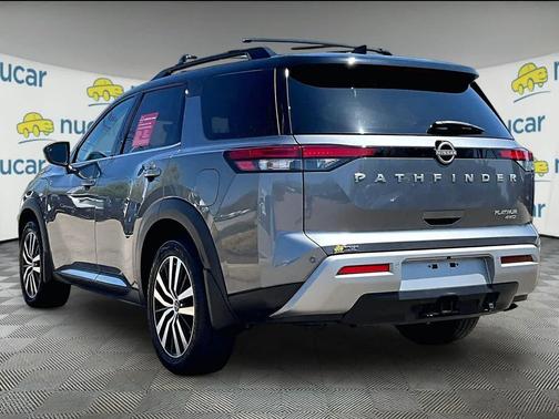 Gun Metallic/Super Black 2023 Nissan Pathfinder Platinum 4WD