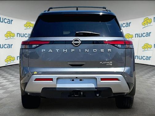 Gun Metallic/Super Black 2023 Nissan Pathfinder Platinum 4WD