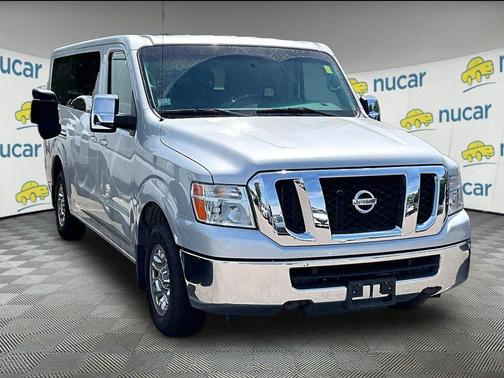 Brilliant Silver Metallic 2019 Nissan NV Passenger NV3500 HD S V6