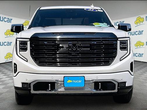 White Frost Tricoat 2023 GMC Sierra 1500 Denali Ultimate