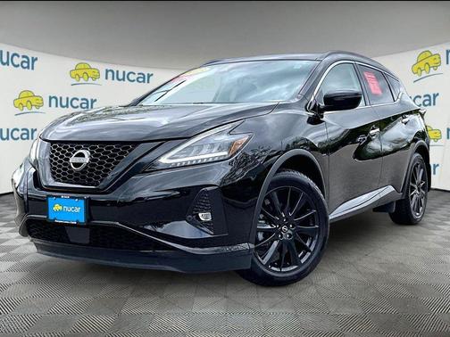 Super Black 2023 Nissan Murano SV Intelligent AWD