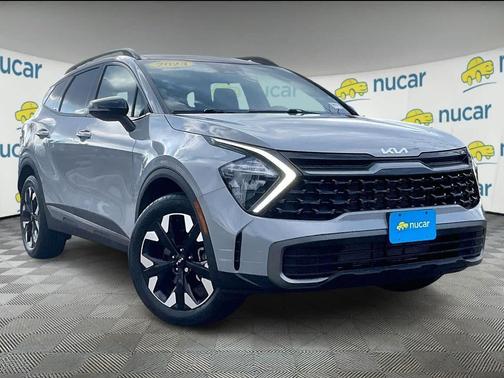 Wolf Gray 2023 Kia Sportage X-Line