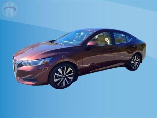 Rosewood Metallic 2022 Nissan Sentra SV
