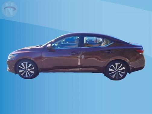 Rosewood Metallic 2022 Nissan Sentra SV