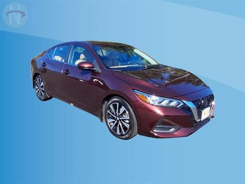 Rosewood Metallic 2022 Nissan Sentra SV