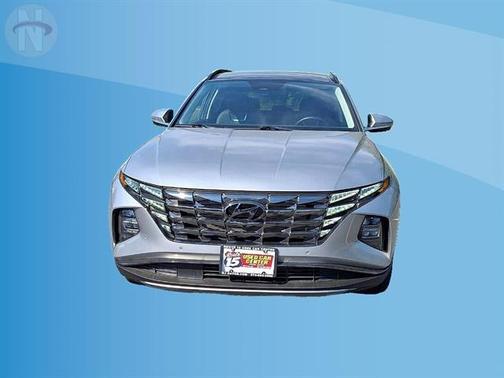 Shimmering Silver 2022 Hyundai TUCSON Limited