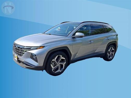 Shimmering Silver 2022 Hyundai TUCSON Limited