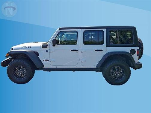 Bright White Clearcoat 2025 Jeep Wrangler 4xe Sport
