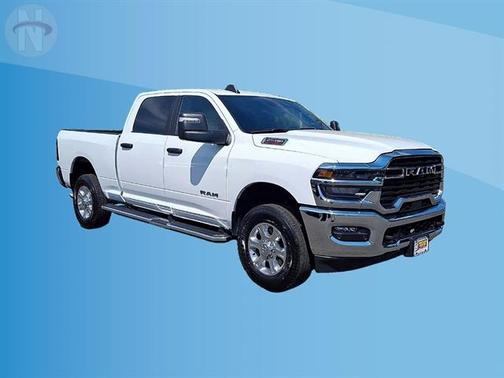 Bright White Clearcoat 2025 RAM 2500 Big Horn