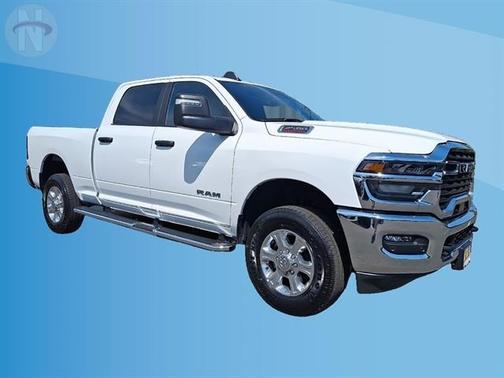 Bright White Clearcoat 2025 RAM 2500 Big Horn