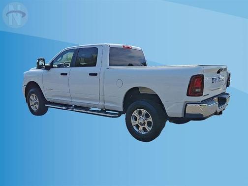 Bright White Clearcoat 2025 RAM 2500 Big Horn