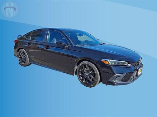 Black 2022 Honda Civic Si Base