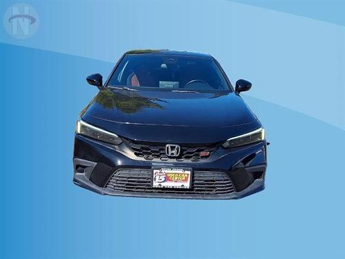 Black 2022 Honda Civic Si Base