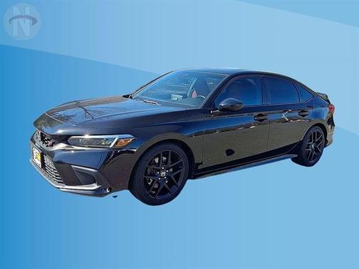 Black 2022 Honda Civic Si Base