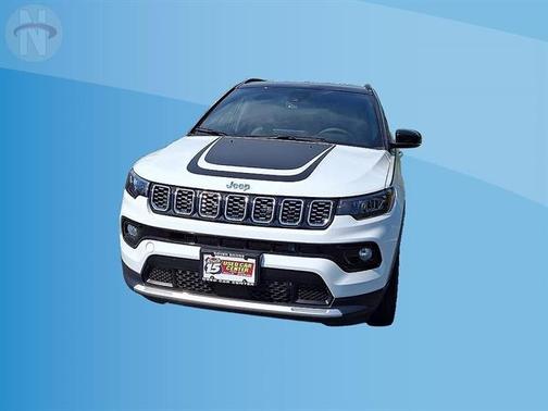 Bright White Clearcoat 2025 Jeep Compass Limited