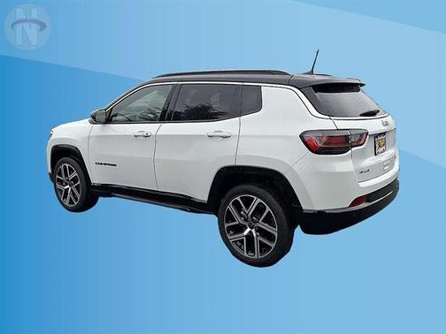 Bright White Clearcoat 2025 Jeep Compass Limited