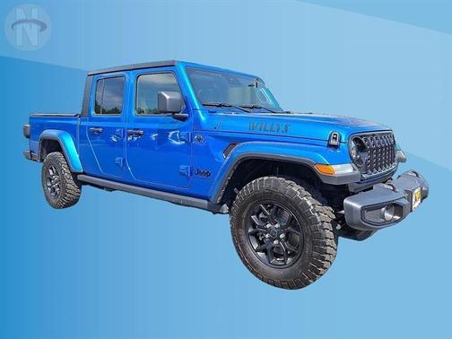 Hydro Blue Pearl 2025 Jeep Gladiator Sport