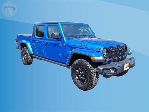 Hydro Blue Pearl 2025 Jeep Gladiator Sport