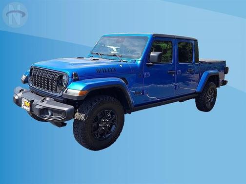 Hydro Blue Pearl 2025 Jeep Gladiator Sport