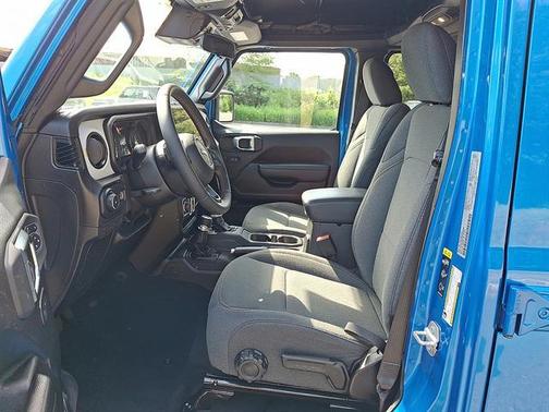 Hydro Blue Pearl 2024 Jeep Wrangler Sport